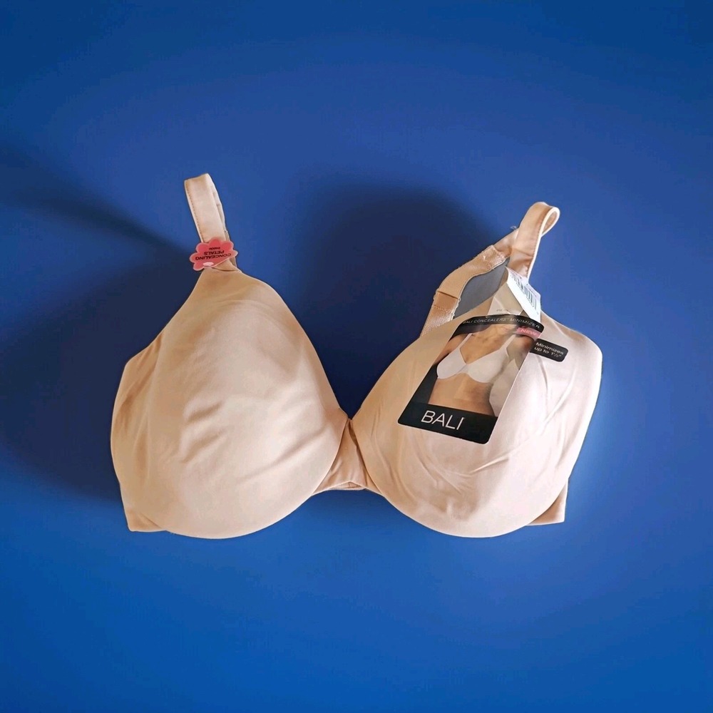 **NWT** WOMENS 38D BALI SMOOTHING BRA CONCEALING PETALS for SHAPING INTIMATES